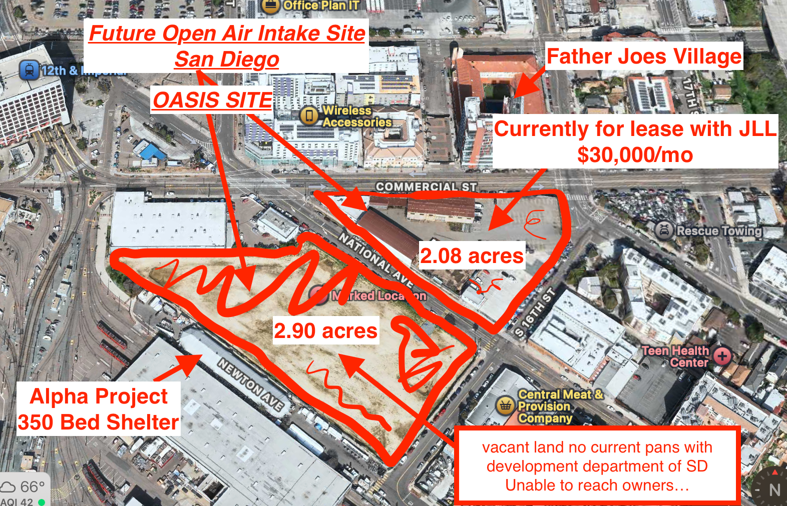 OASIS Site Location