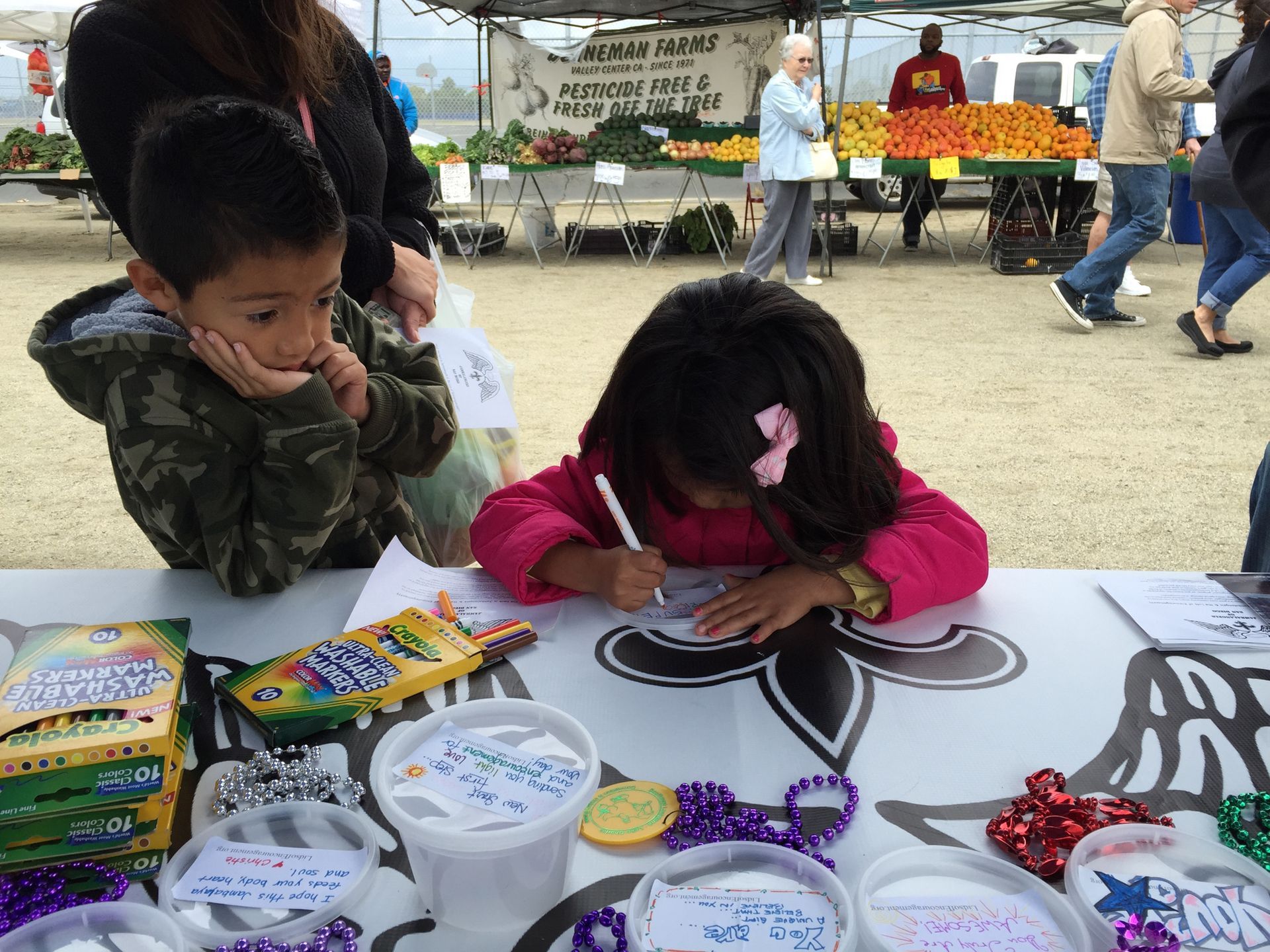 Making Lids Of Encouragement